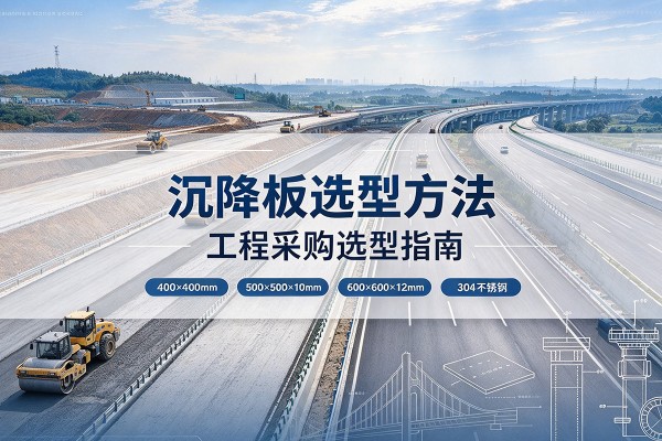 宝清沉降板选择方法