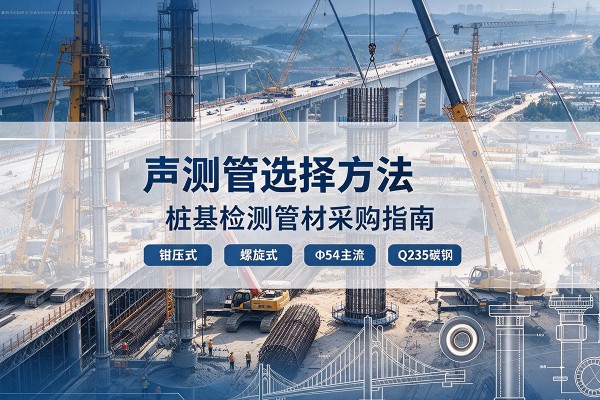 宝清声测管选型标准