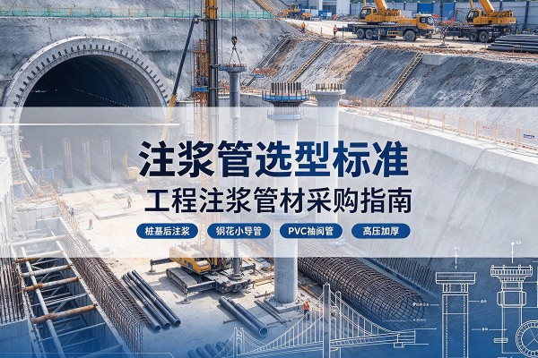 宝清注浆管选型标准