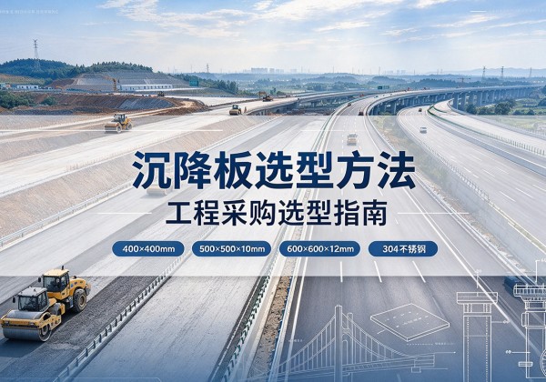 宝清沉降板选择方法